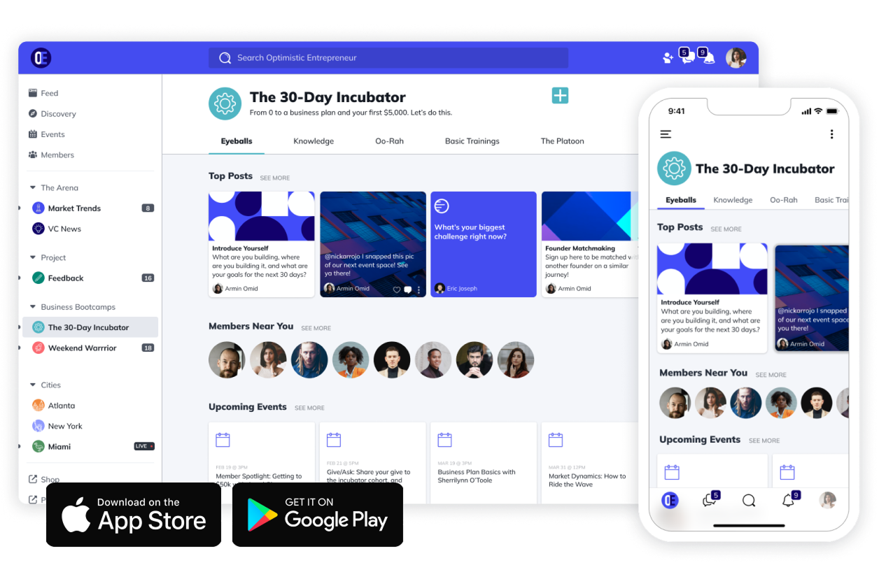 Application interface